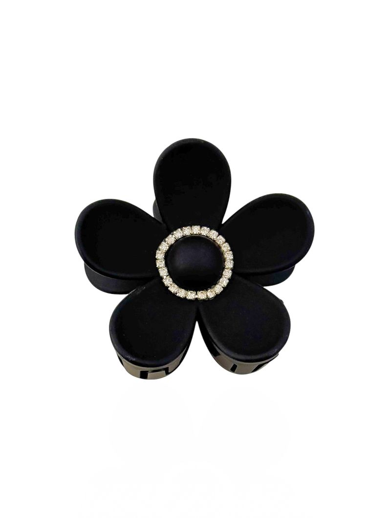 Presilhas Resina Flor Cravejada