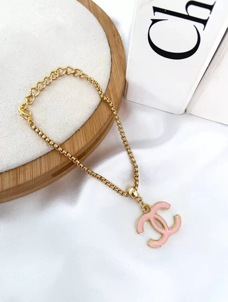 Pulseira correntaria folheado a ouro inspiração joalheria