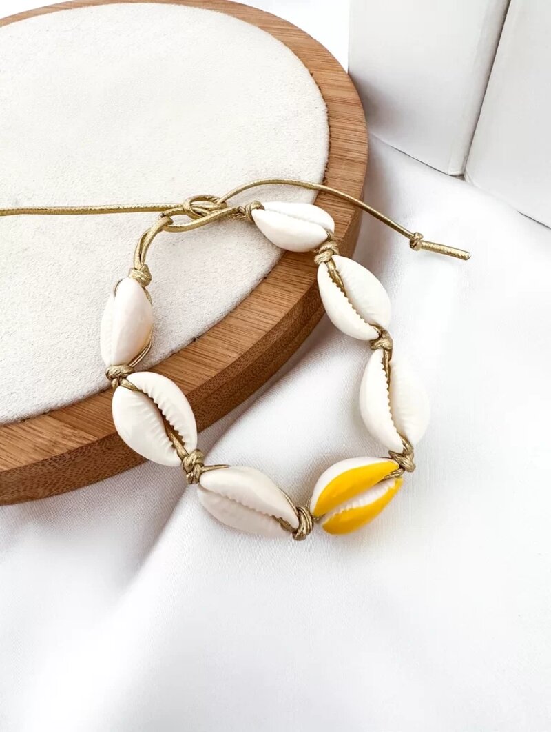 Pulseira de búzios