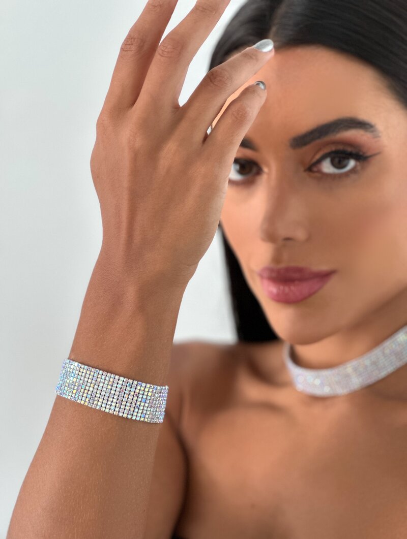 Pulseira de Strass