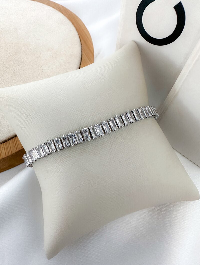 Pulseira Folheada a Ouro 18k e Prata Corrente de Navetes