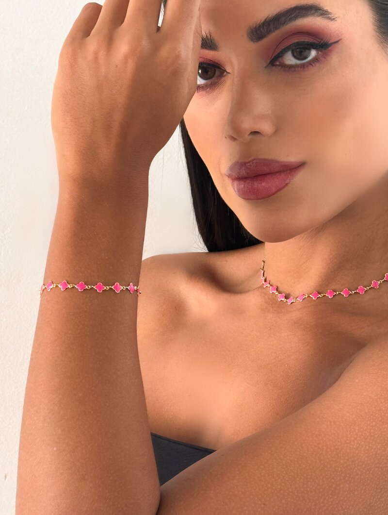 Pulseira Folheada a Ouro 18k e Prata Inspiração Joalheria (Virginia)