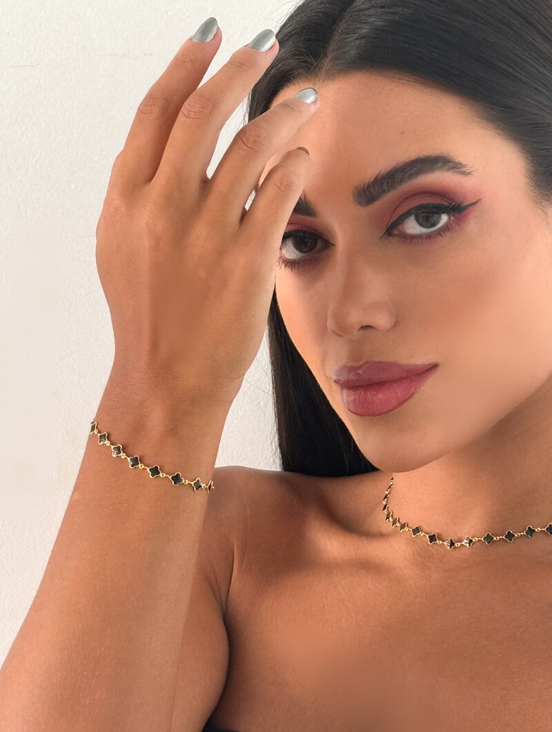 Pulseira Folheada a Ouro 18k e Prata Inspiração Joalheria (Virginia)