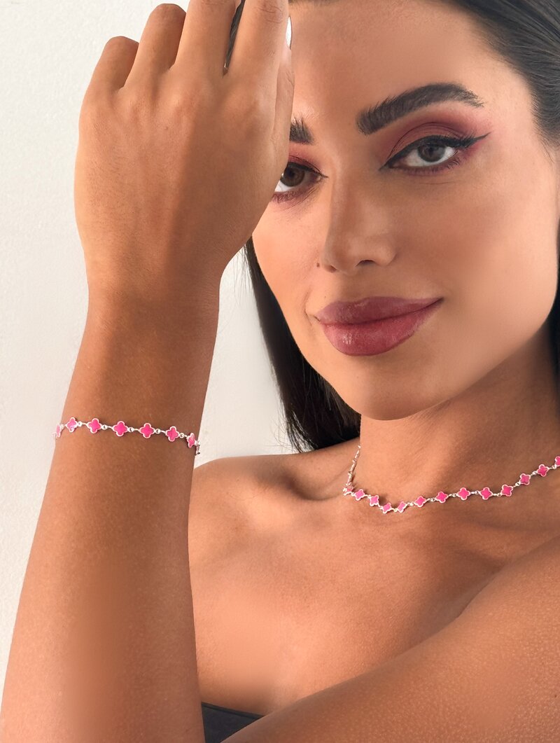 Pulseira Folheada a Ouro 18k e Prata Inspiração Joalheria (Virginia)