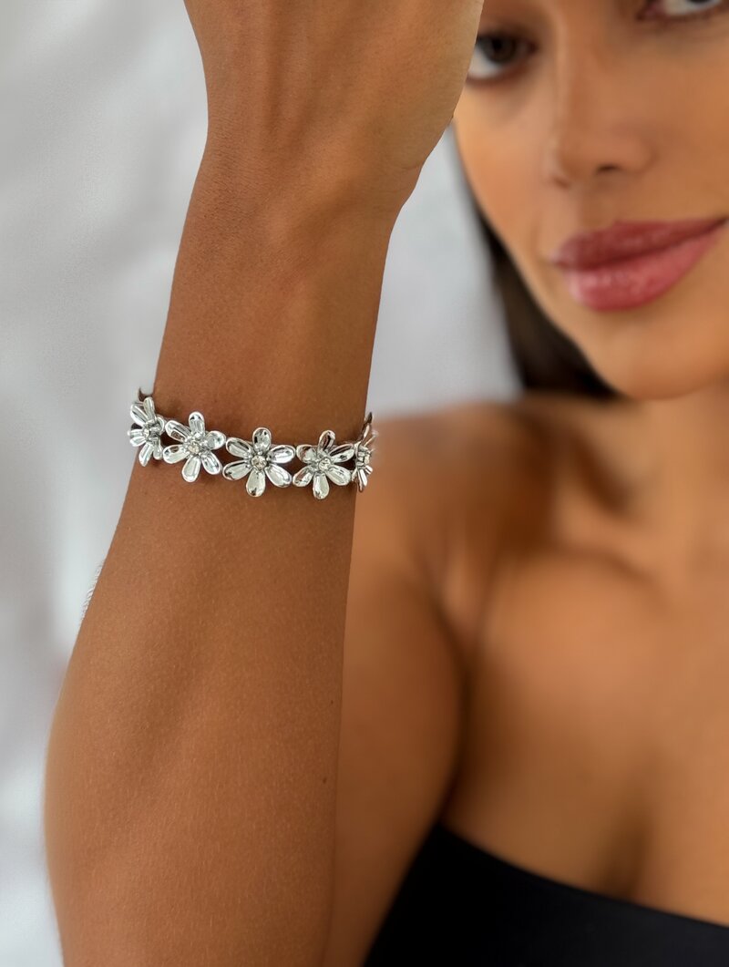 Pulseira Folheada a Ouro 18k e Prata Kenya