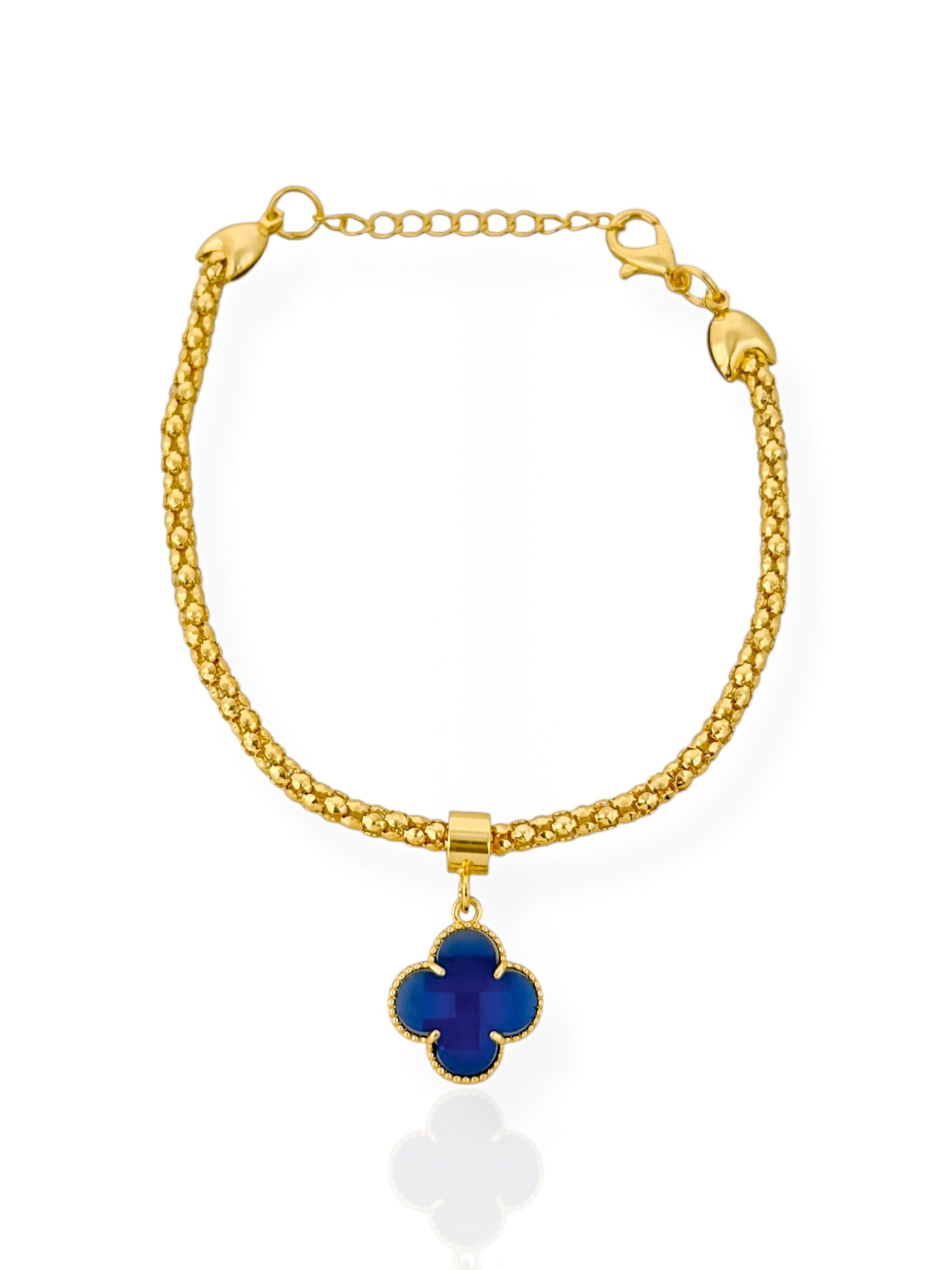 Pulseira Folheada a Ouro 18k e Prata Rabo de Tatu e Inspiração Vg