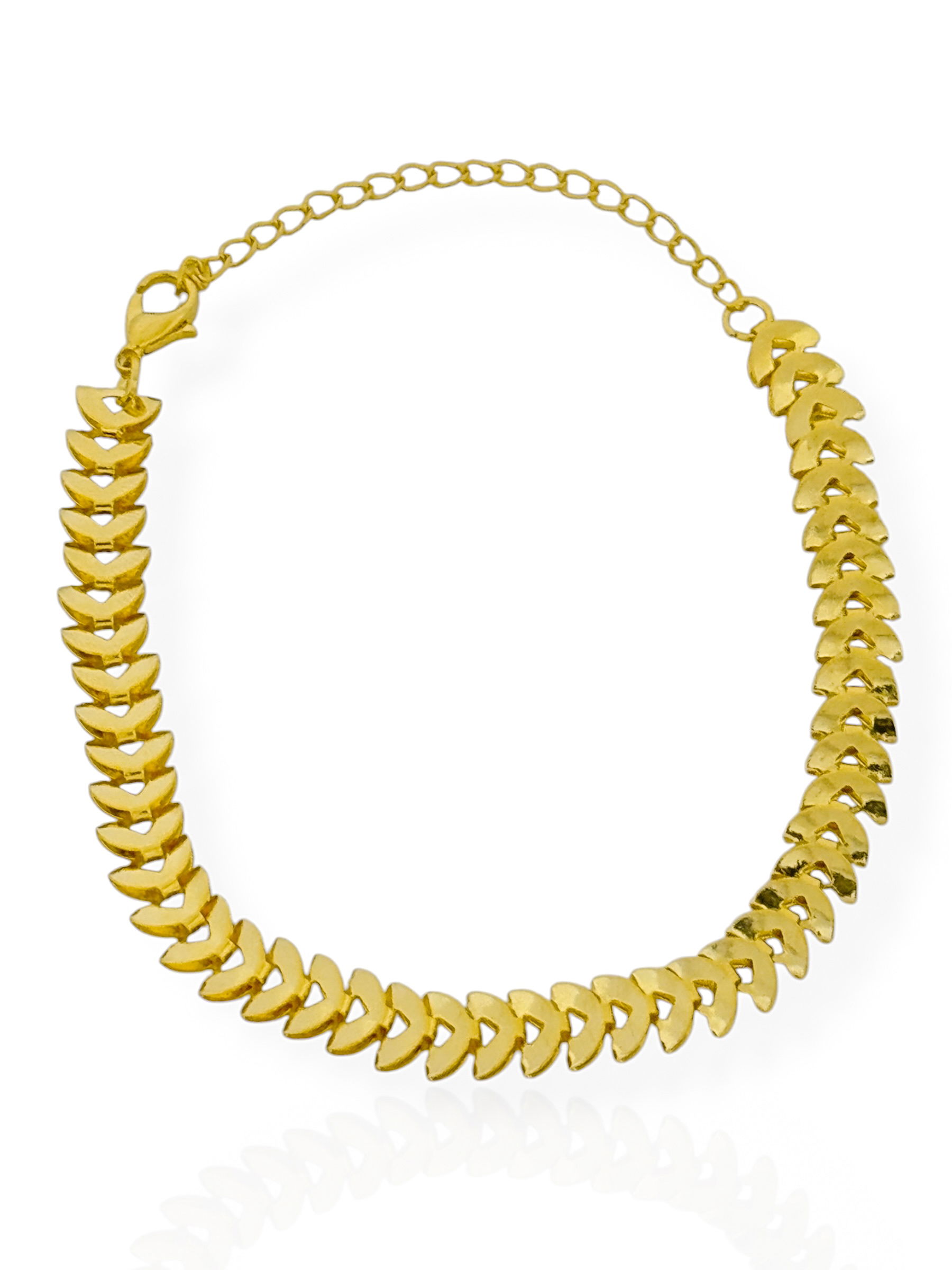 Pulseira Folheada a Ouro 18k Escamas