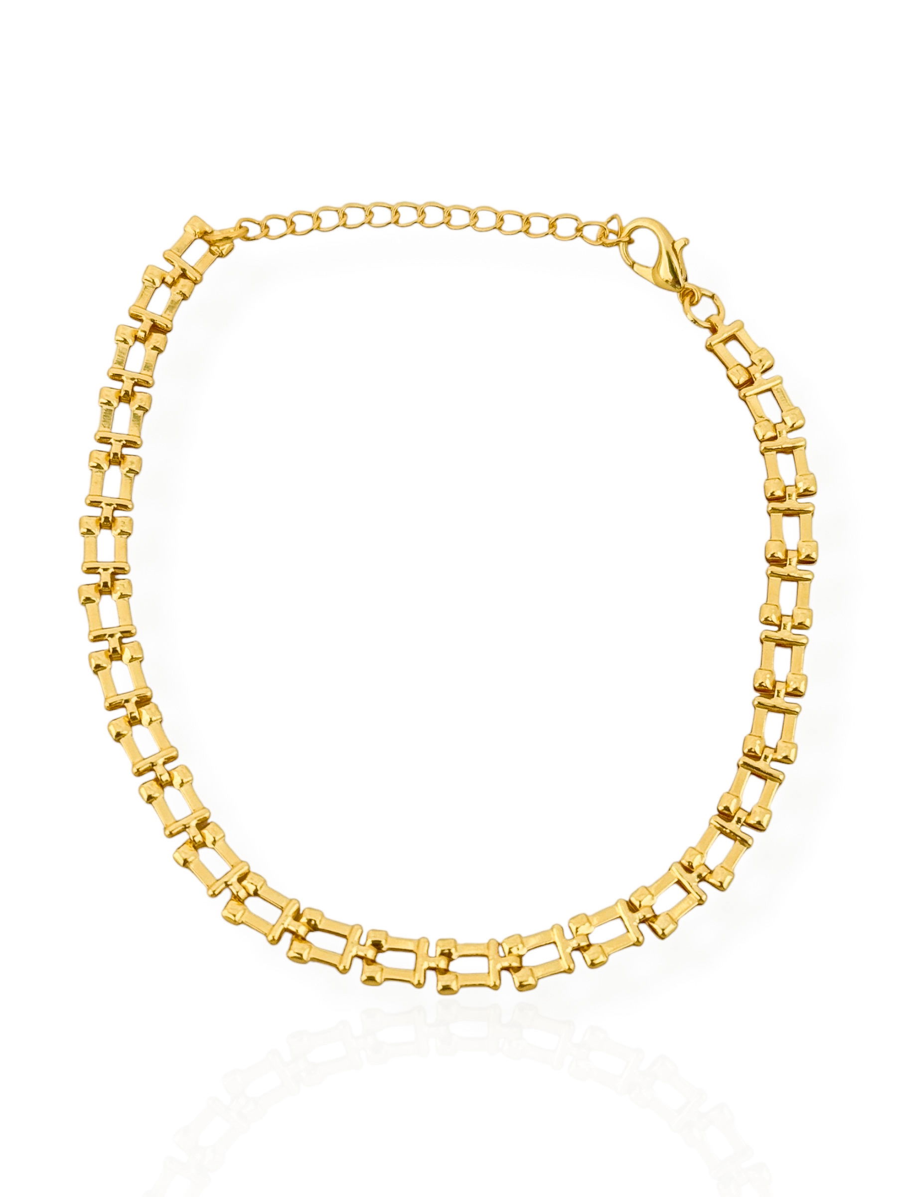 Pulseira Folheada a Ouro 18k Inspiração Grandes Marcas