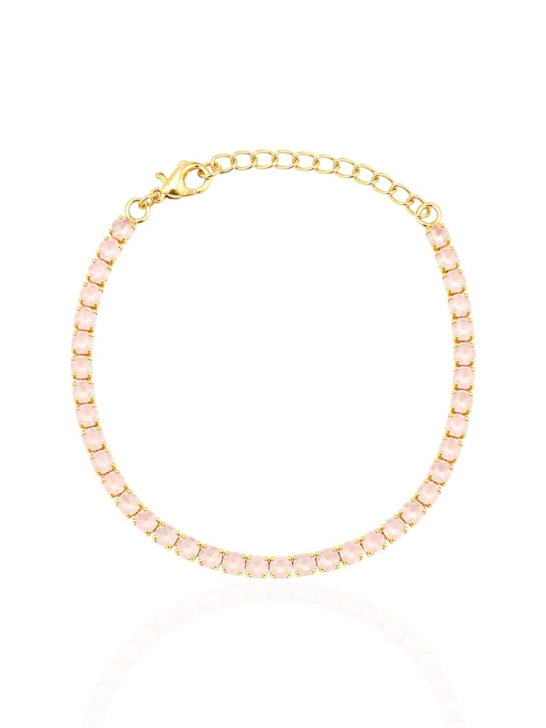 Pulseira Folheada a Ouro 18k Resinado Colorido