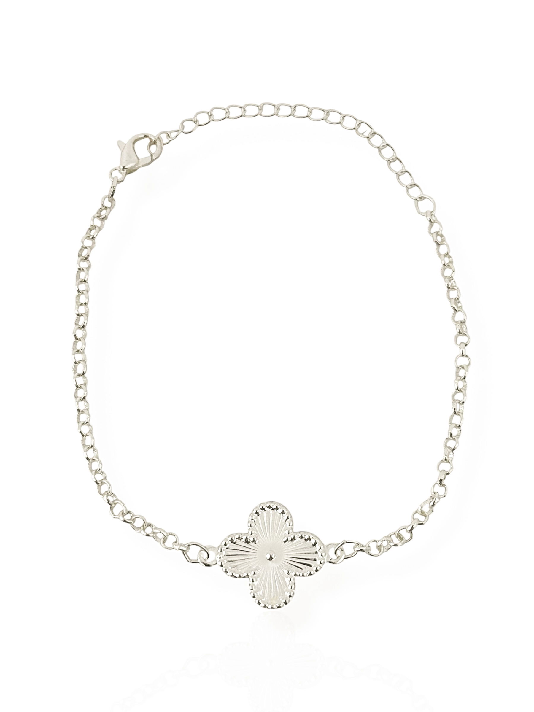 Pulseira Folheada a Prata 925 Inspiração Vg. Detalhada