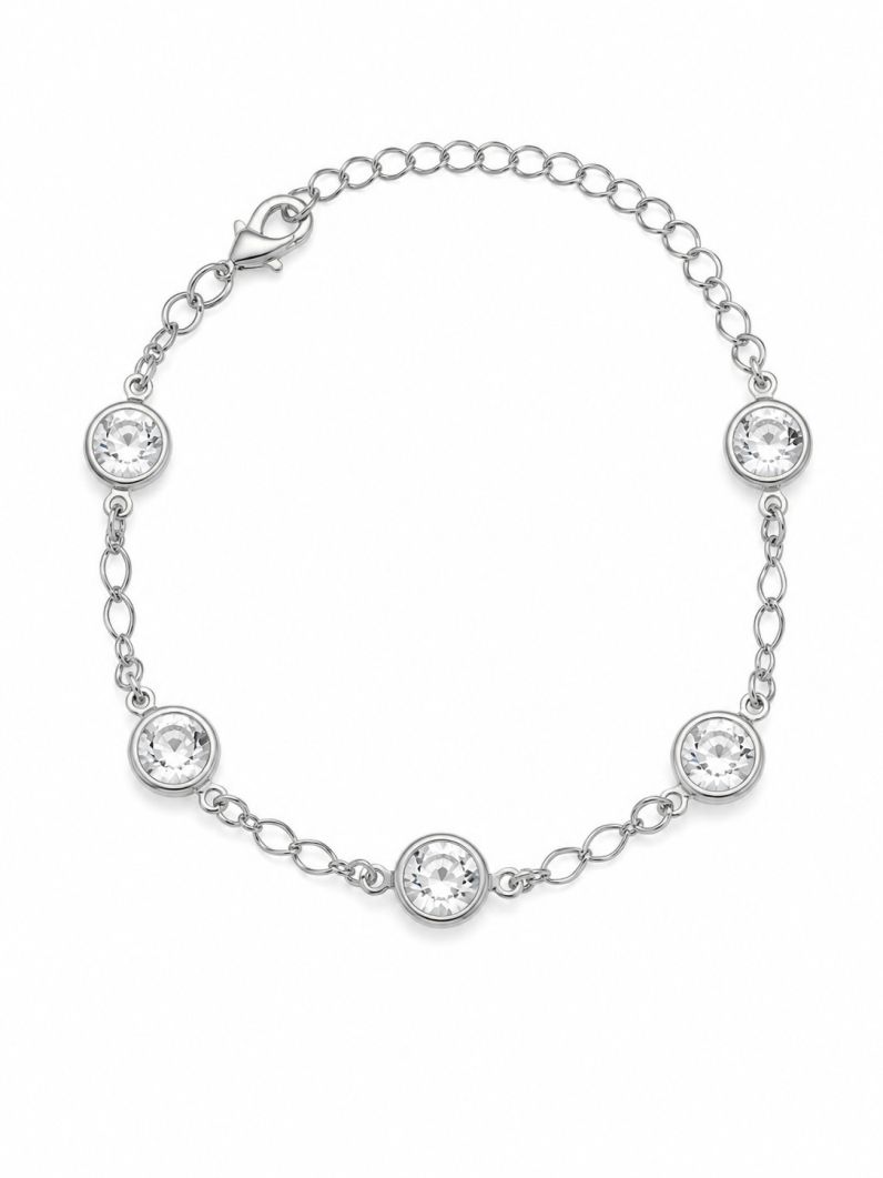 Pulseira Folheada a Prata 925 Pontos de Luz