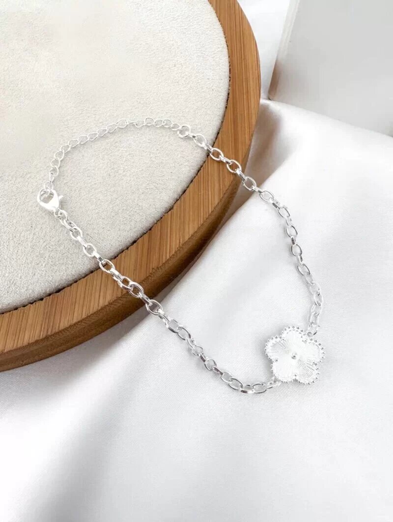 Pulseira folheado a ouro 18k e prata 925 inspiração joalheria.