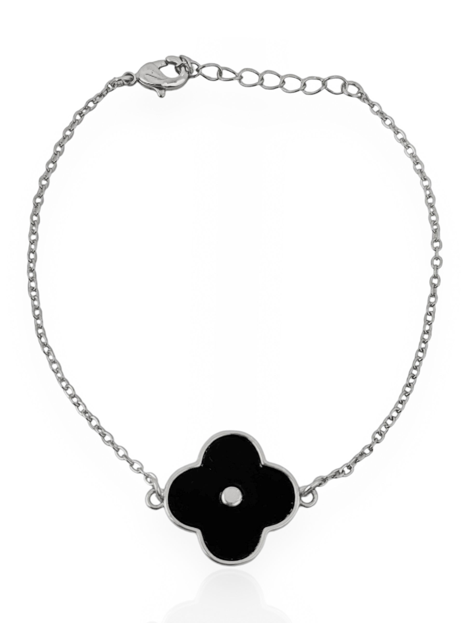 Pulseira Folheado a Ouro 18k e Prata Inspiração Com Resina