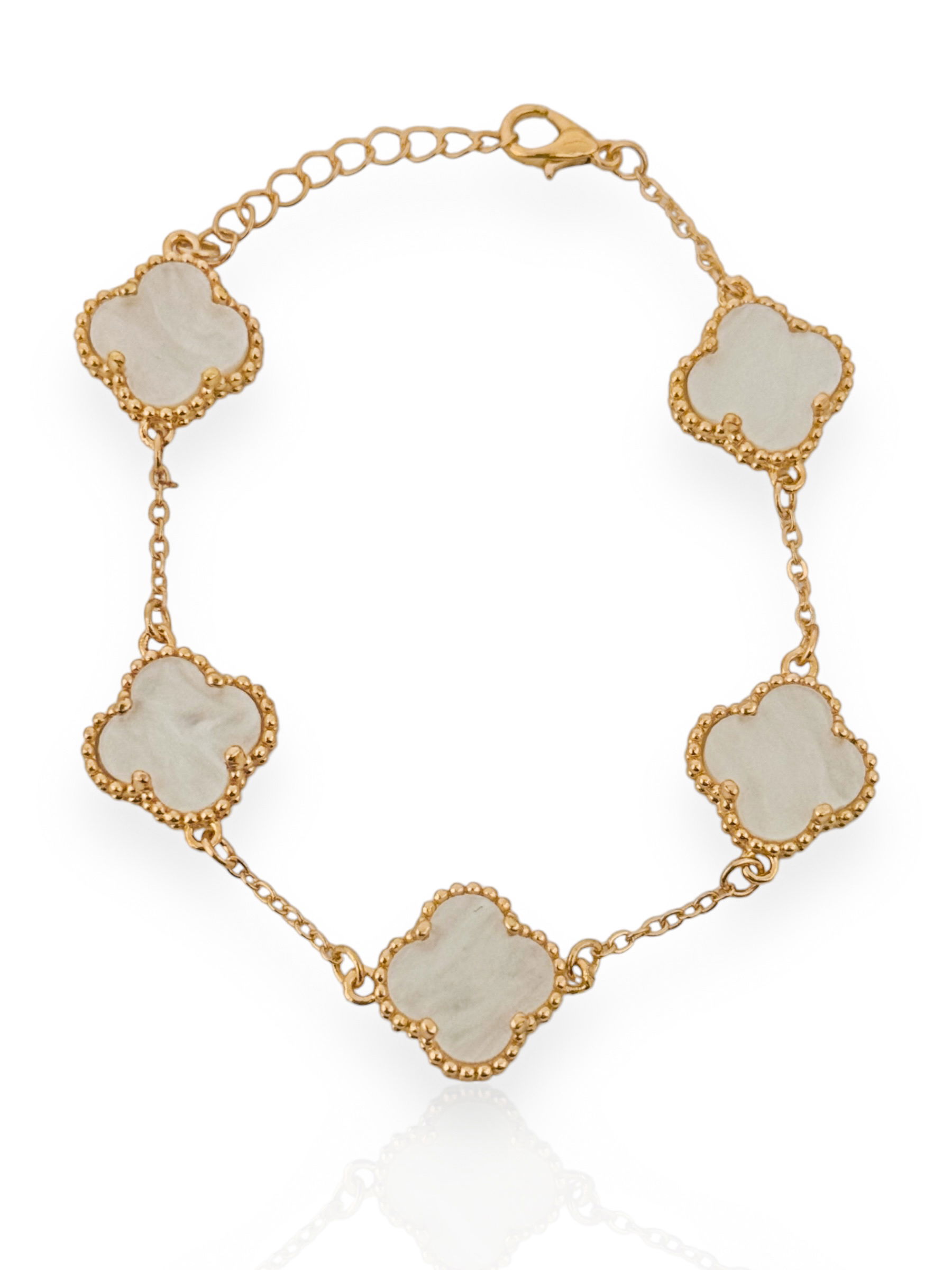 Pulseira folheado a ouro 18k e Prata inspiração Virginia