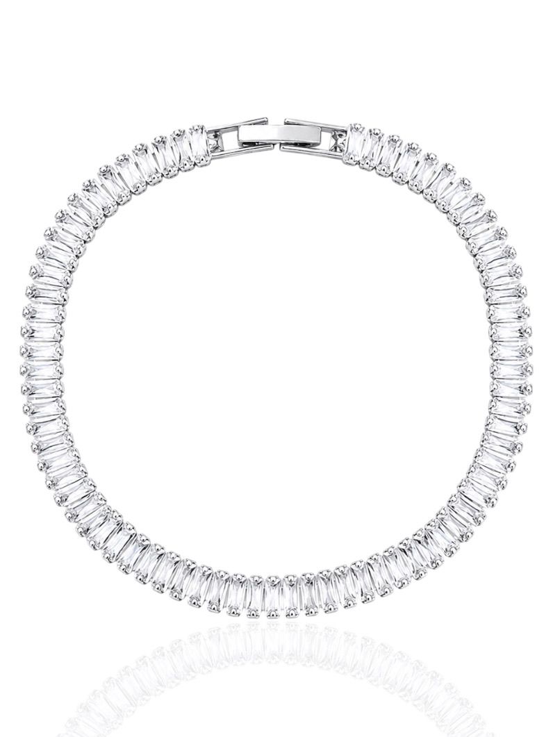Pulseira Folheado a Ouro 18k e Prata Navetes Coloridos