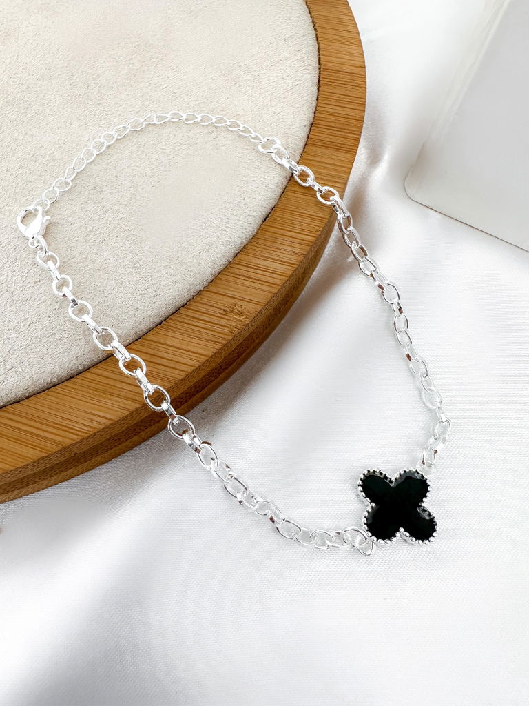 Pulseira inspiração joalheria folheado a prata 925