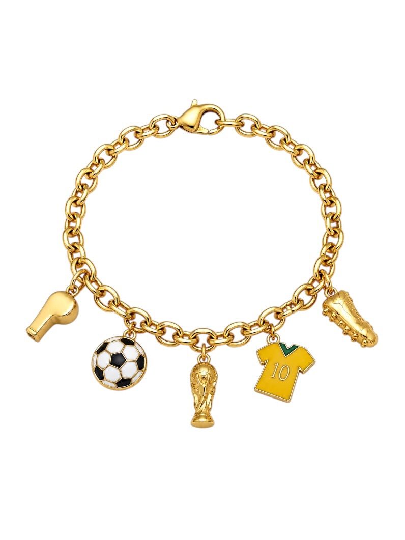 Pulseira Semi Joia Design Copa