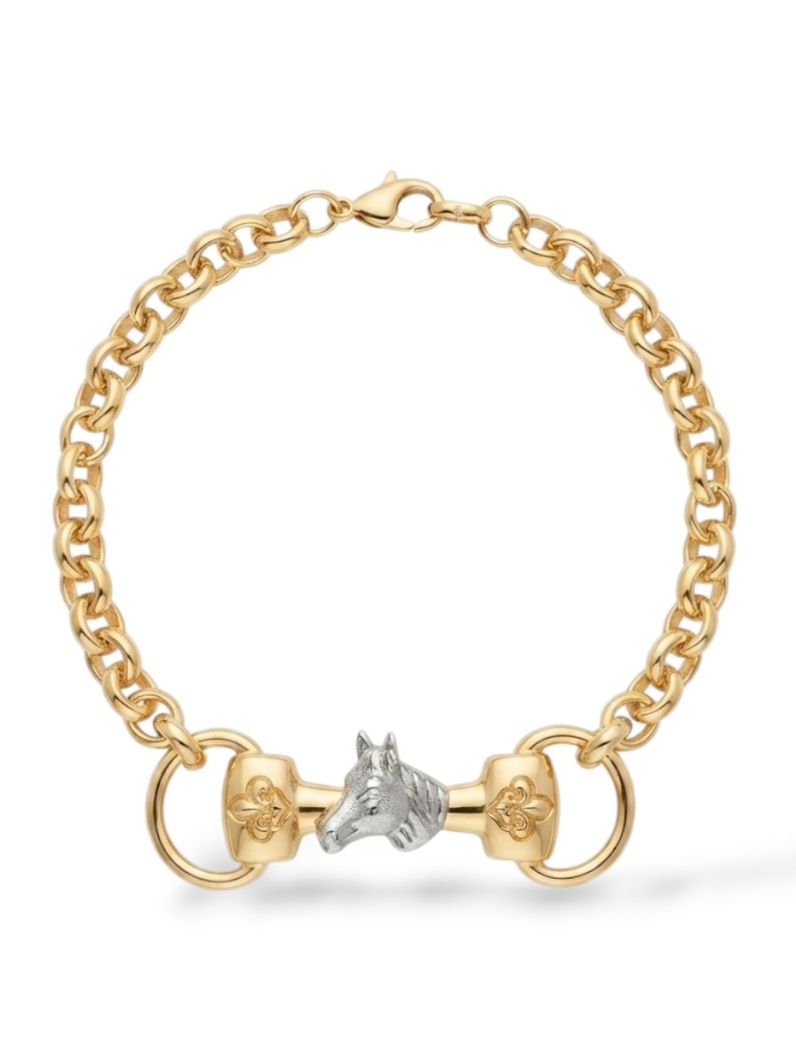 Pulseira Semi Joia Design Horse