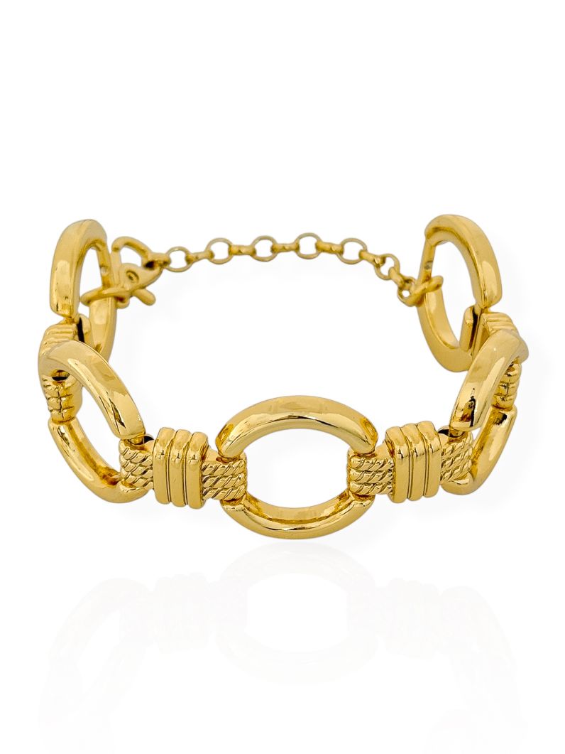 Pulseira Semi Joia Design Moderno