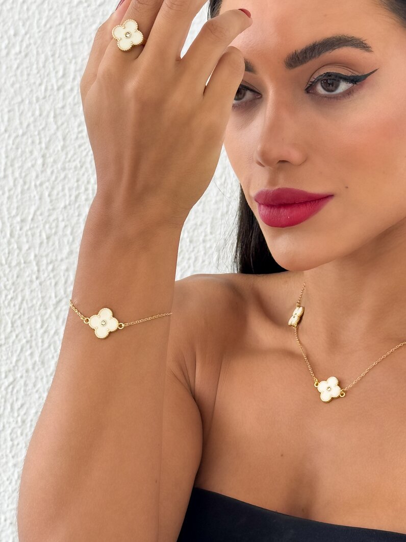 Pulseira Semi Joia Virginia Com Ponto de Luz