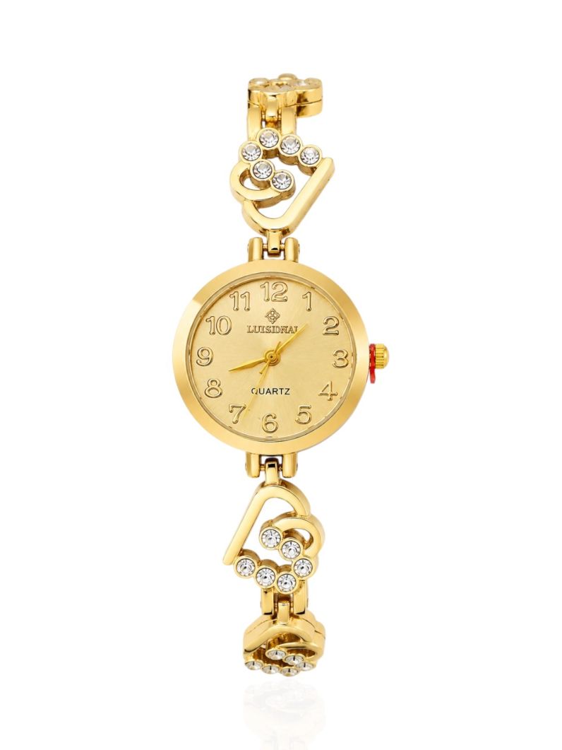 Relógio Caroline - Design Dourado