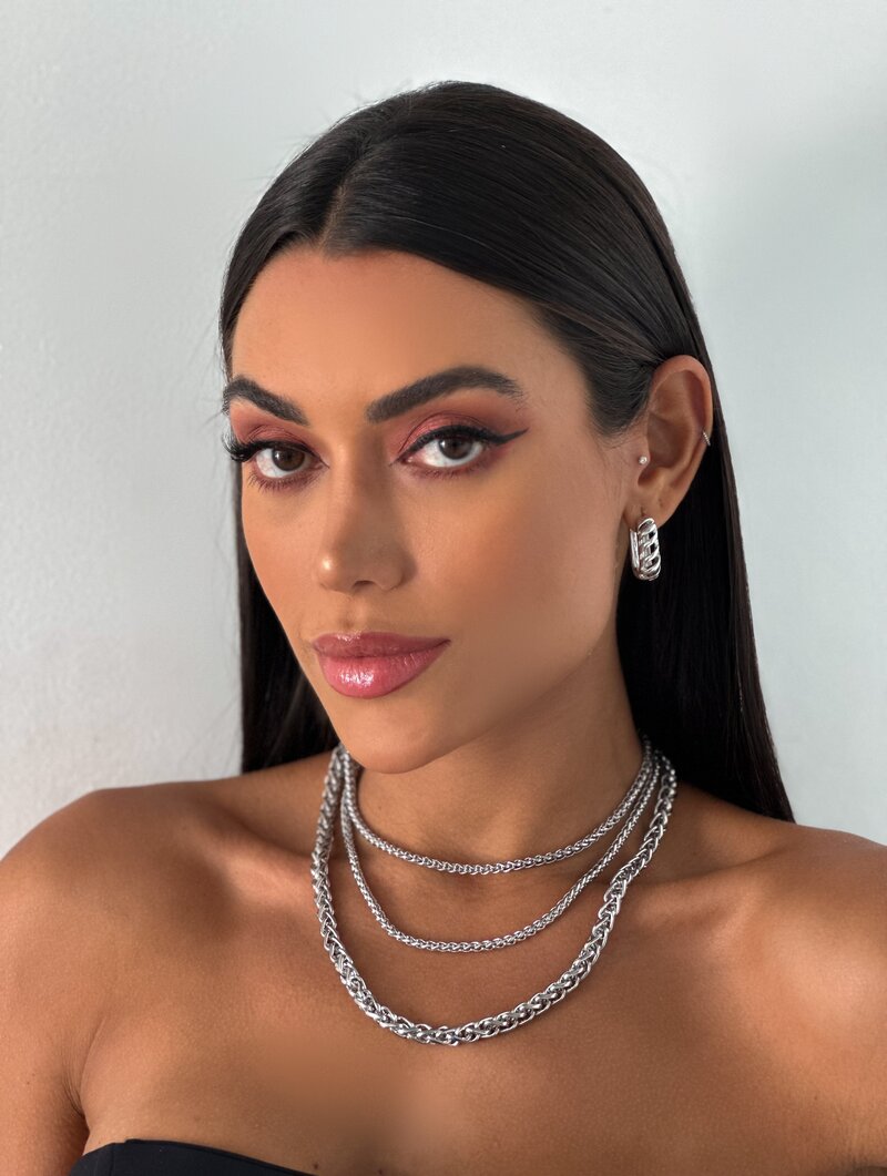 Trio de Joinhas Folheado a Ouro Correntaria